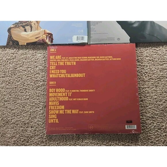 Lot of 3 Jon Batiste Records (New): World Music Radio Yellow, We Are, Hollywood - Picture 7 of 7